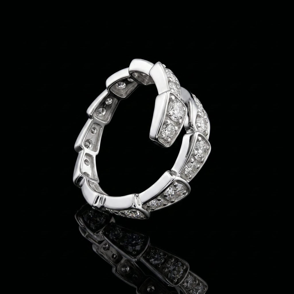 14KT White Lab Diamond Ring