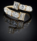 14KT Yellow Gold Lab Diamond Band
